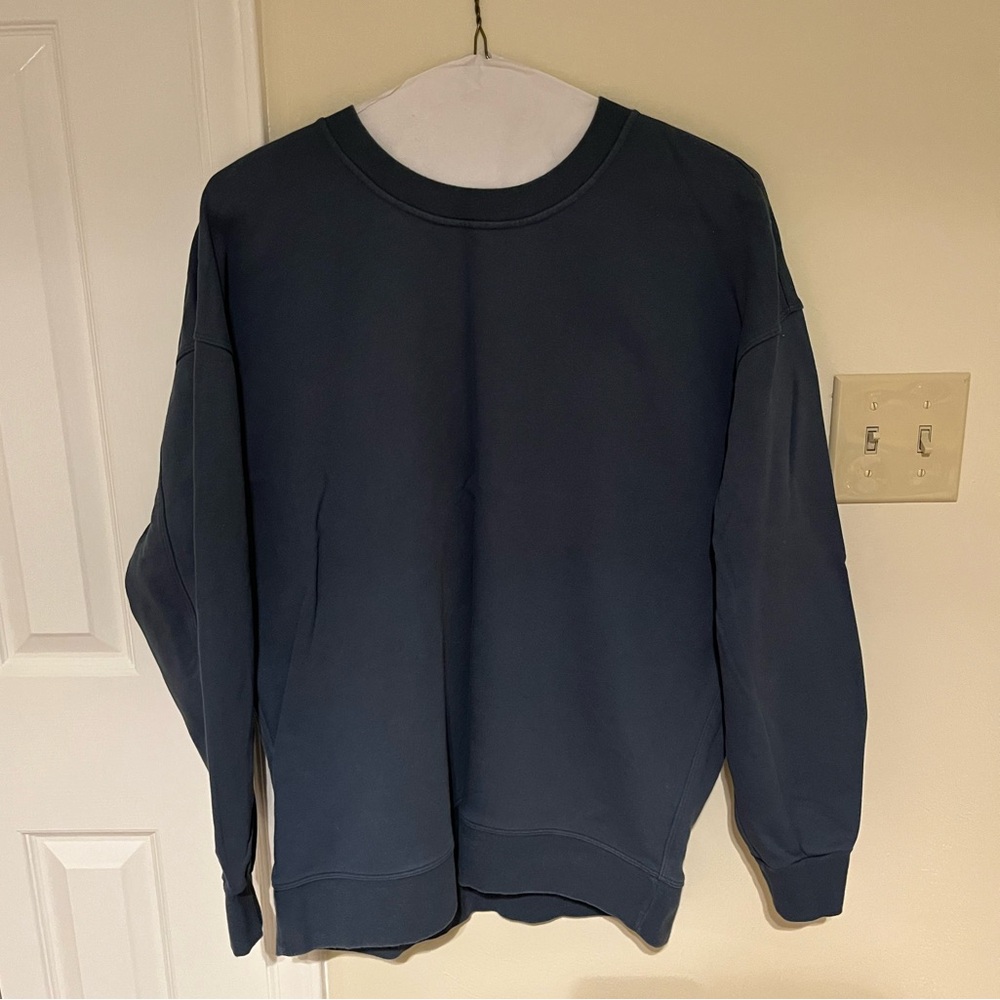 Lululemon athletica Dark Blue Perfectly Oversized Sweatshirt